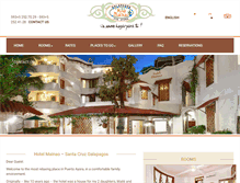 Tablet Screenshot of hotelmainao.com